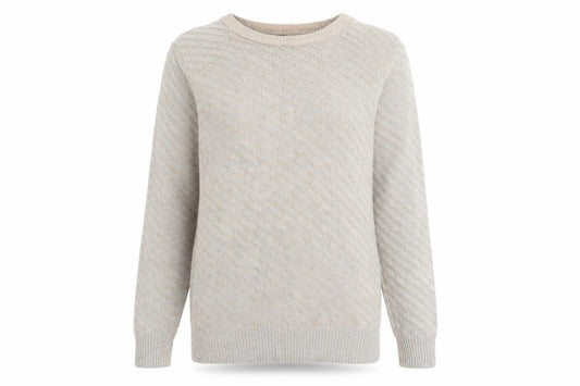 Front view of Dune women’s brown jumper, size M
