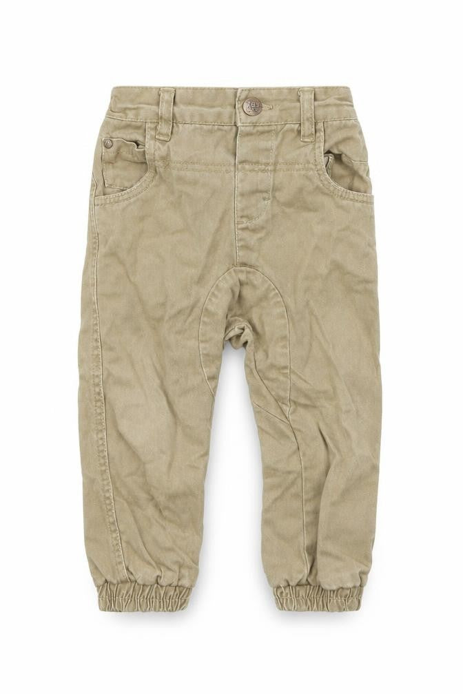 NEXT Baby Beige Colourblock  Capri Jeans Size 12-18 Months