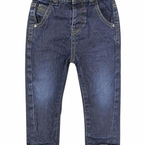 junior j 1996 Baby Blue Colourblock  Cargo Jeans Size 18-24 Months