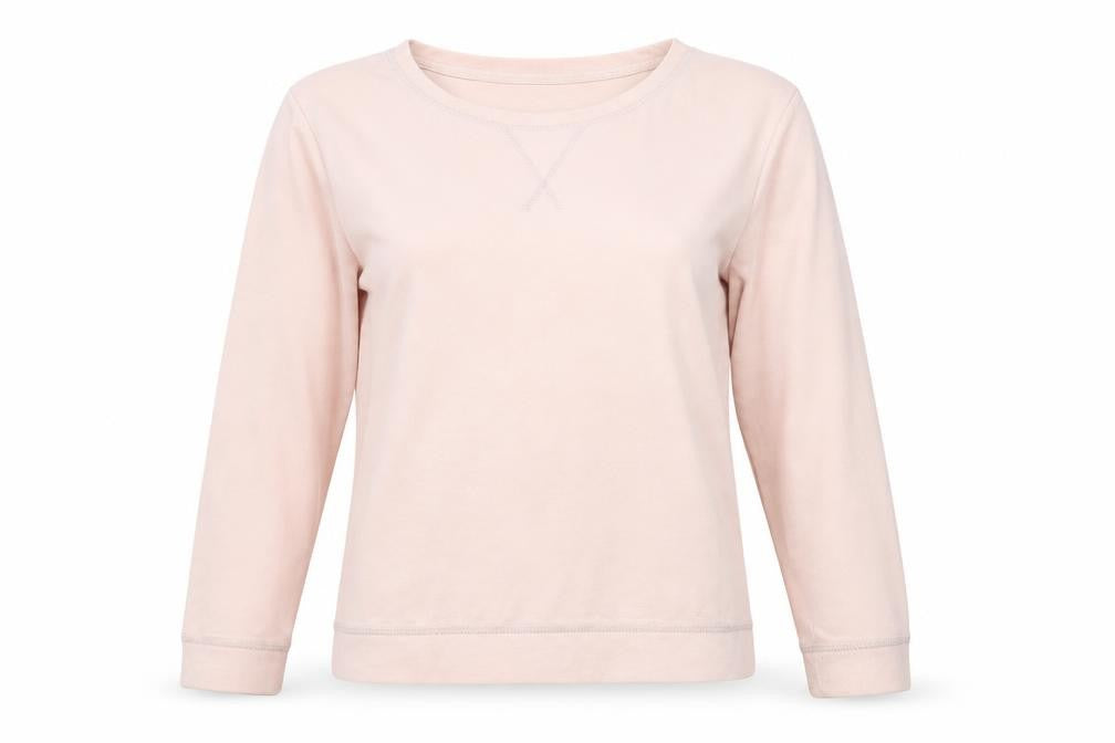 F&F Womens Pink Solid  Top Pyjama Top Size S