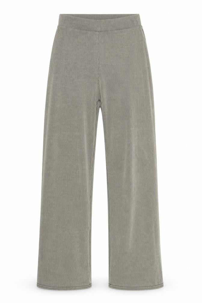 Nasty Gal Womens Beige Striped Trousers Size 10 L28 in