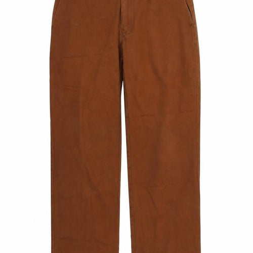 Marks and Spencer Womens Brown   Trousers  Size 32 in L26 in