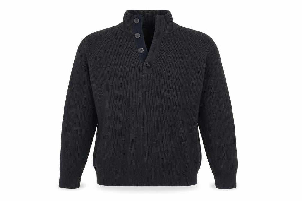 Front view of Blue Harbour women’s black jumper, size L