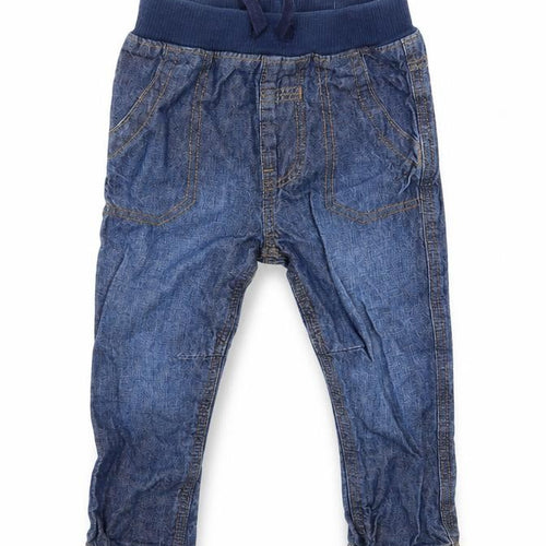 George Baby Blue  Denim Jogger Jeans Size 6-9 Months