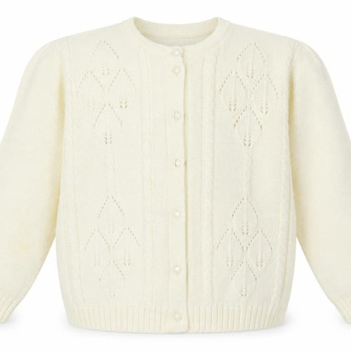 Honeybells Womens Ivory   Cardigan Jumper Size 6