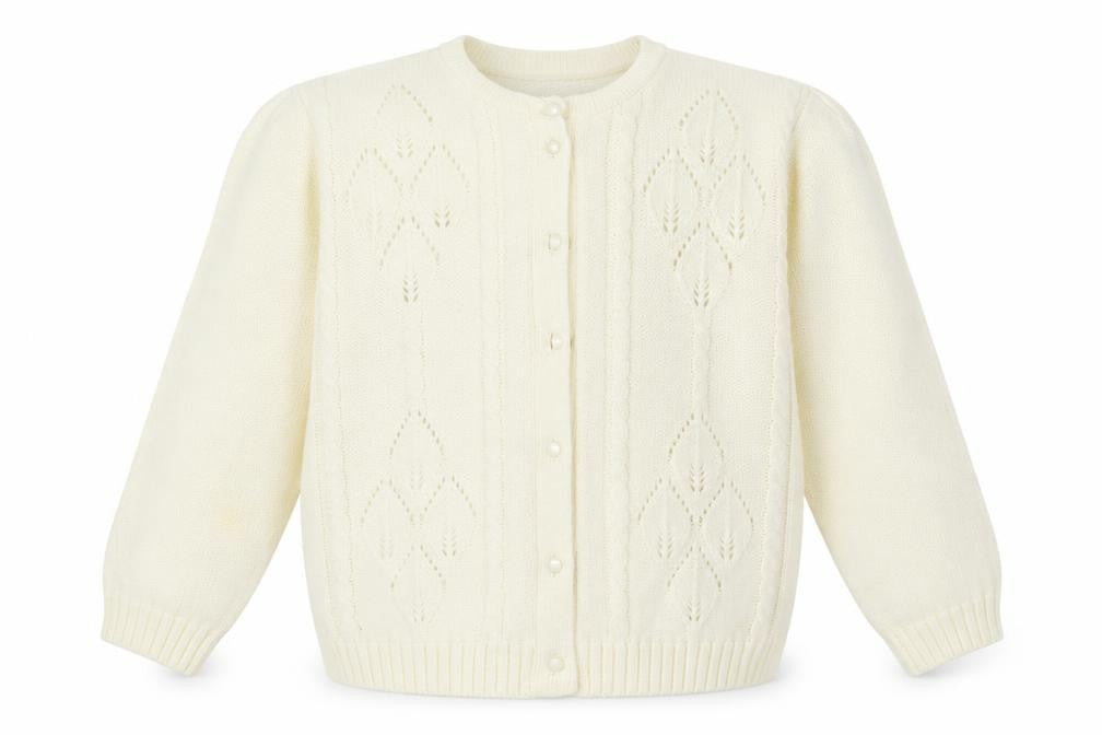 Honeybells Womens Ivory   Cardigan Jumper Size 6