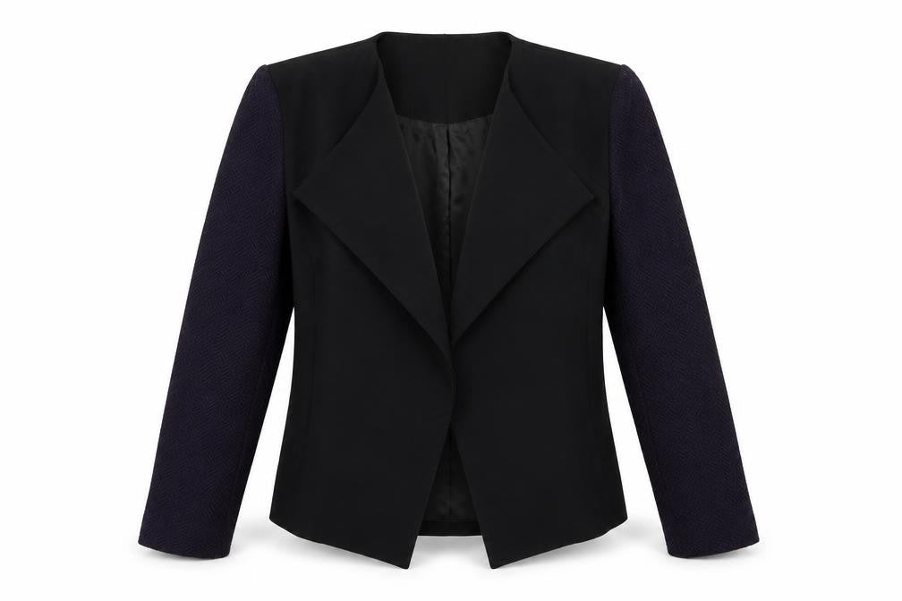 Topshop Womens Black   Jacket  Size 8
