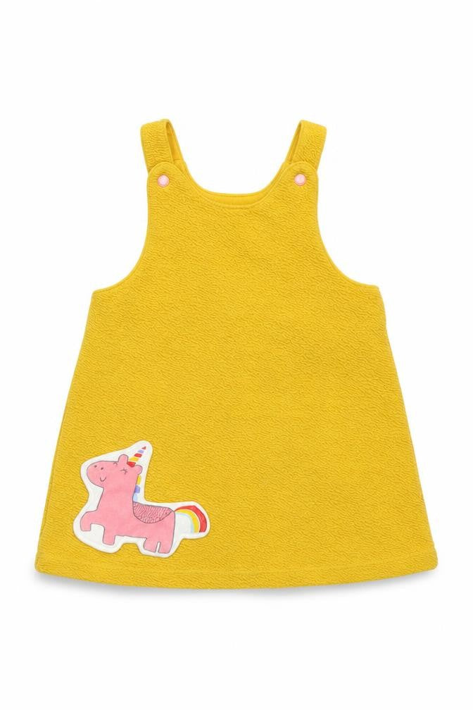 Nutmeg Girls Yellow   A-Line  Size 3-6 Months