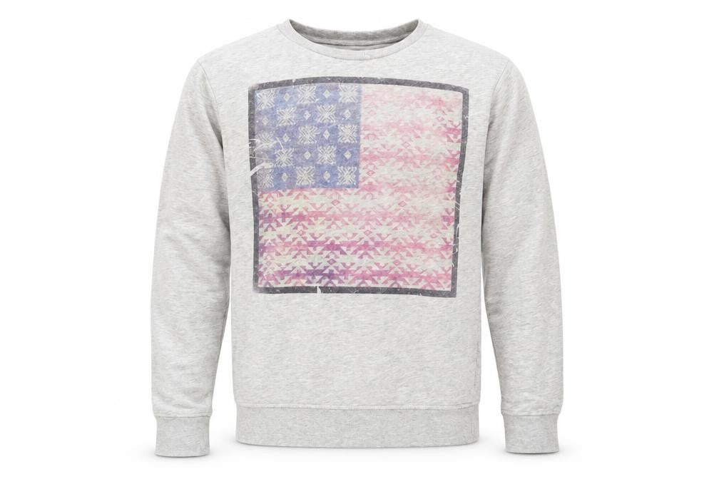 Ceader wood state Mens Grey   Pullover Sweatshirt Size S  - USA