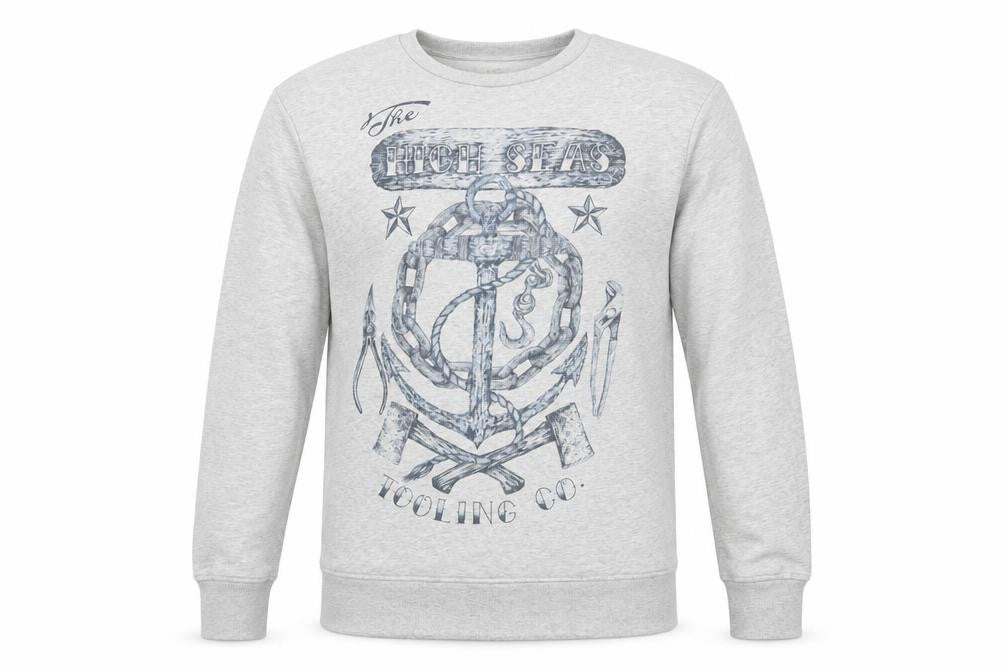 Ceader wood state Mens Grey   Pullover Sweatshirt Size XS