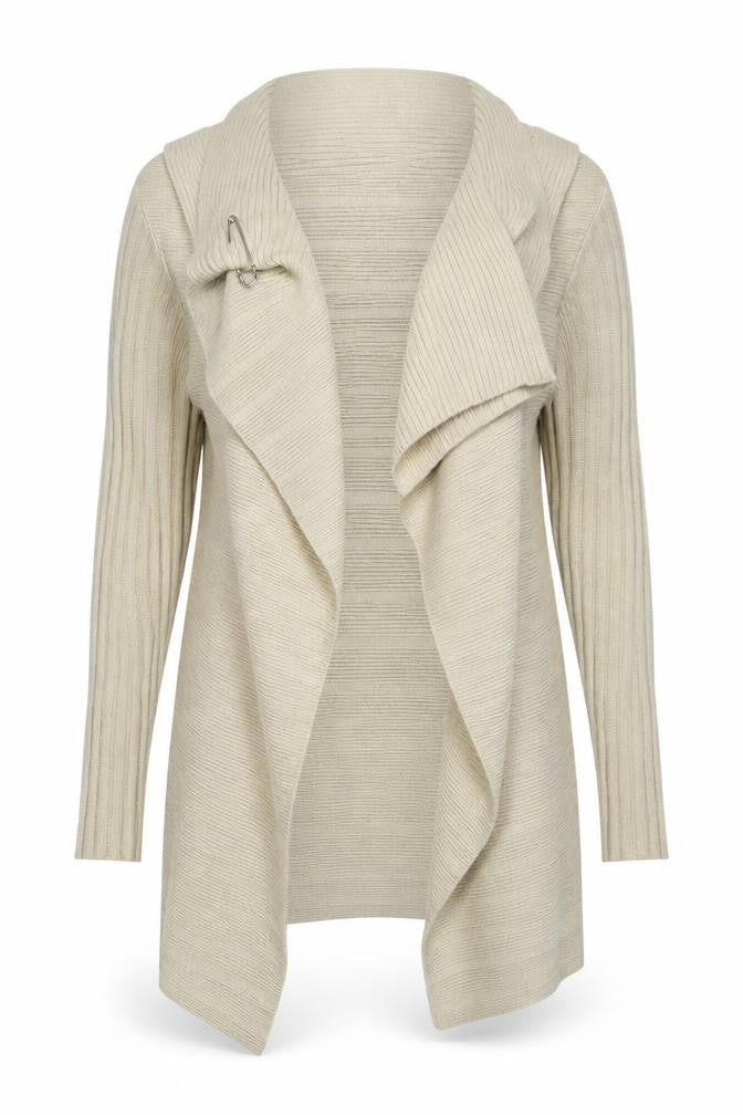 Casual Club Womens Beige   Shrug Jumper Size M