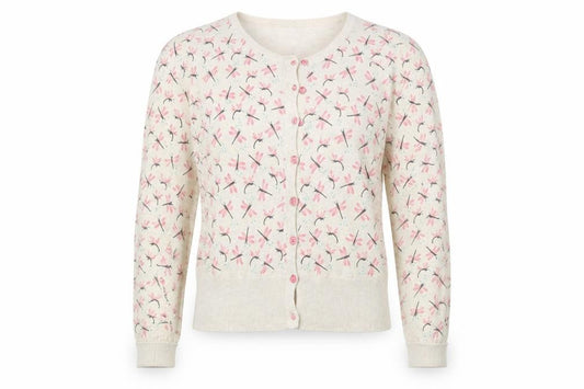 Front view of F&F women’s beige cape jumper, size UK 14