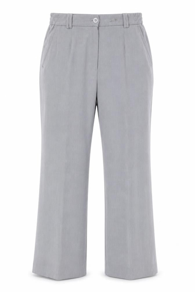 Osca B Womens Grey   Dress Pants Trousers Size 12 L27 in