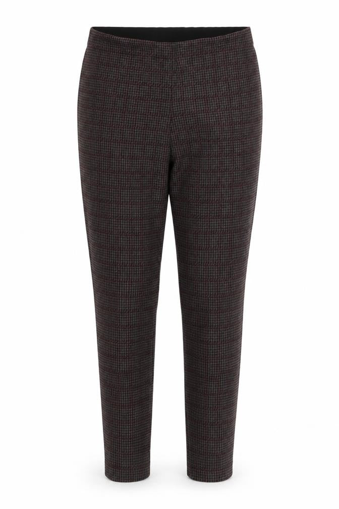 French Connection Womens Red Check Dress Pants Trousers Size XL L26 in