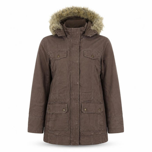 BHS Womens Brown   Windbreaker Coat Size 10