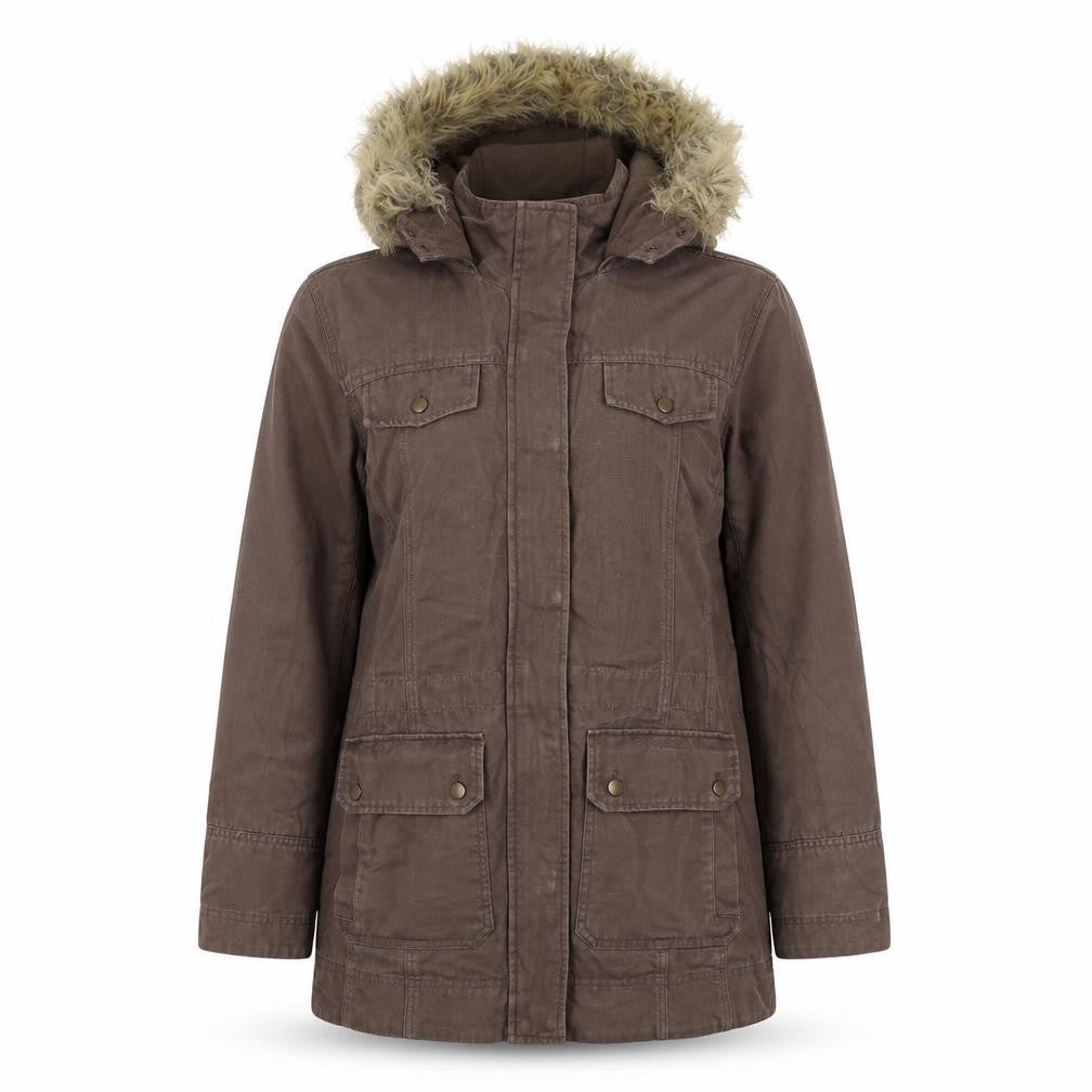 BHS Womens Brown   Windbreaker Coat Size 10