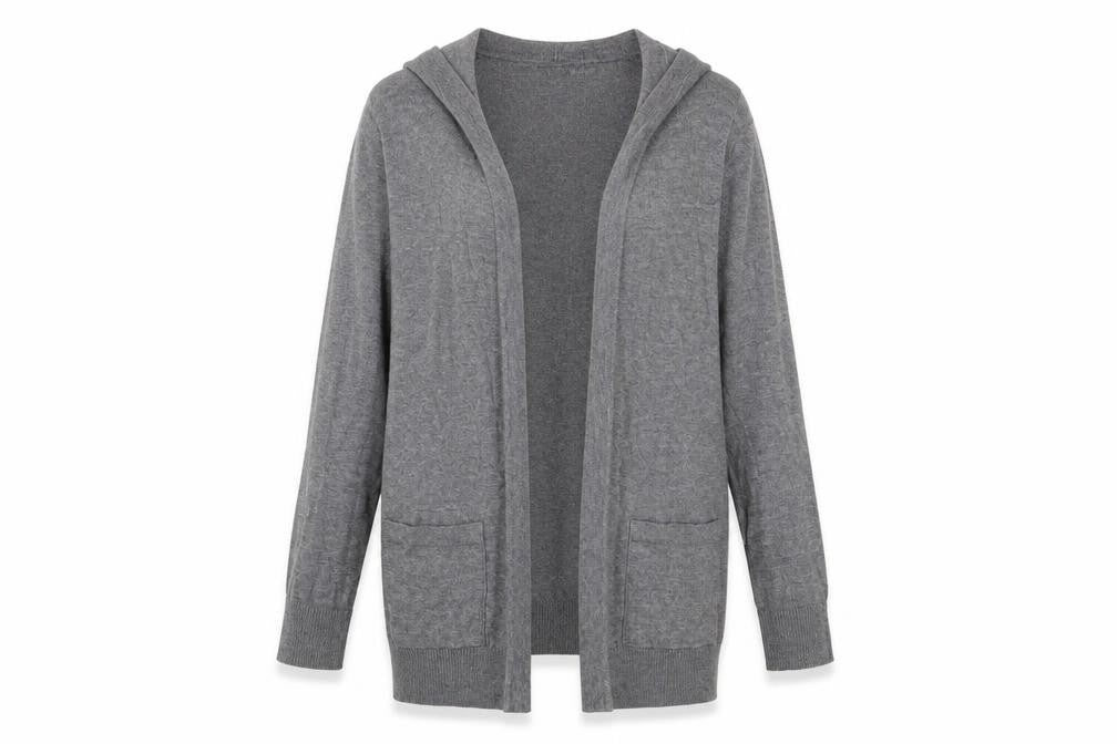 F&F Womens Grey   Cardigan Jumper Size 8