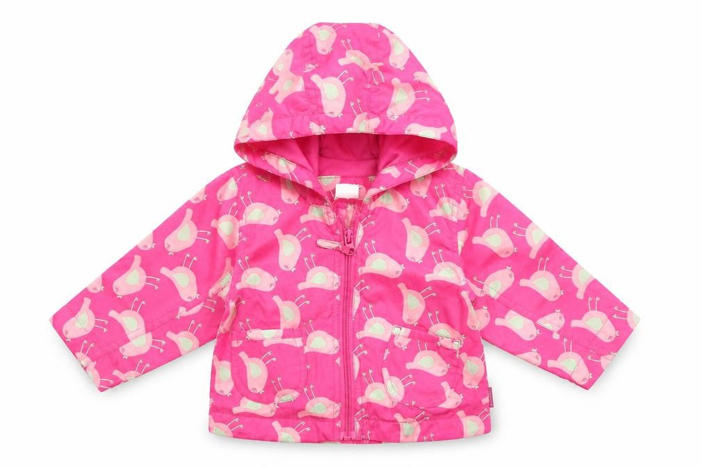 Debenhams Baby Multicoloured Geometric  Anorak Jacket Size 6-9 Months  - Bird