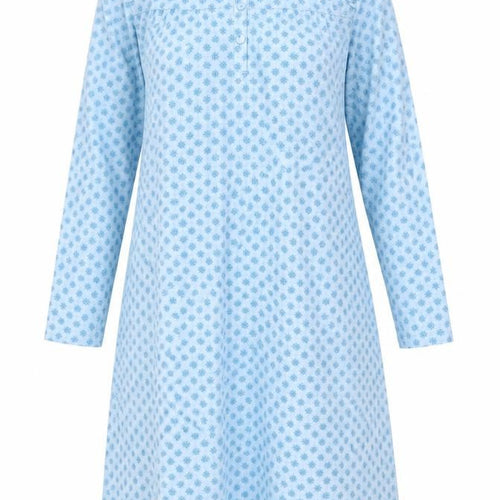Inspiration Womens Blue Polka Dot   Dress Size 14