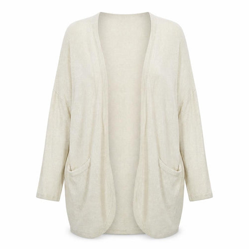 VERO MODA Womens Beige   Cardigan Jumper Size M
