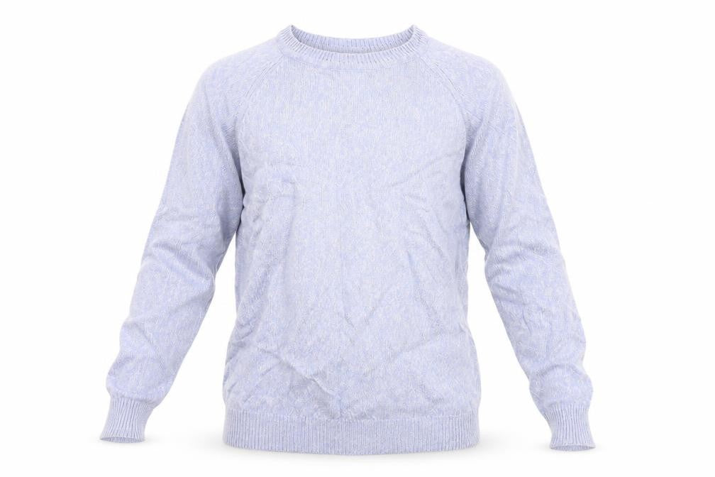 joie de vivre Mens Blue  Knit Pullover Jumper Size M