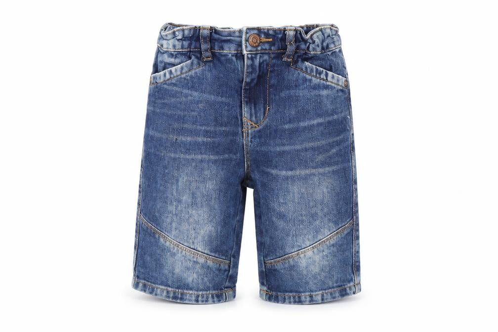 Denim & Co. Boys Blue  Denim Cropped Jeans Size 6-7 Years