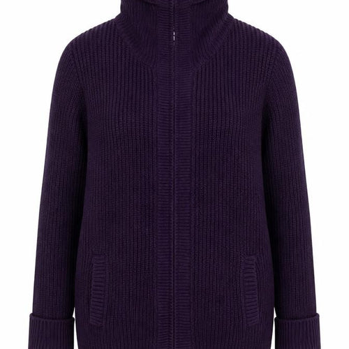 BHS Womens Purple   Full Zip Jumper Size 18