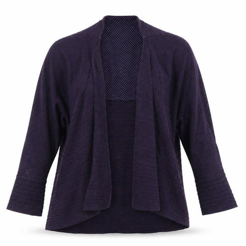 M&S Womens Purple   Cardigan Jumper Size 12