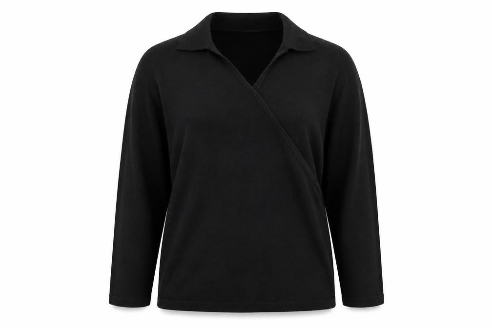 M&Co Womens Black   Pullover Jumper Size L