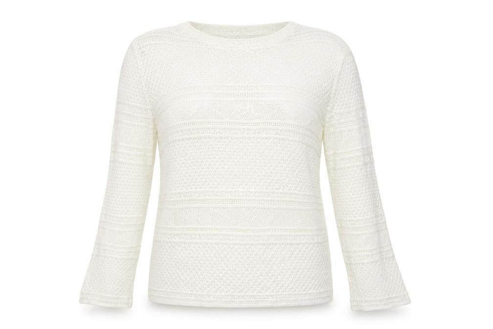 Next Womens White   Pullover Jumper Size 16