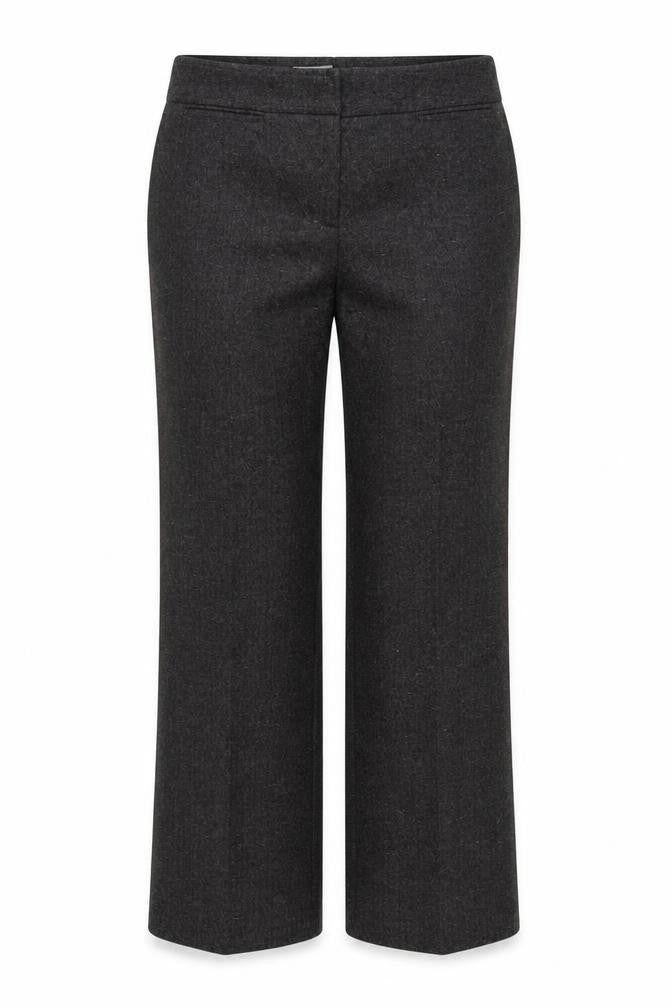 Per Una Womens Grey   Trousers  Size 14 L27 in