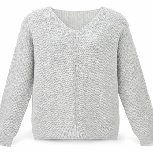 Avenue Womens Grey  Knit  Jumper Size 12