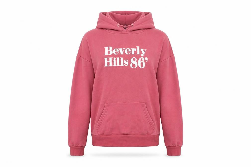 H&M Womens Pink   Pullover Hoodie Size L