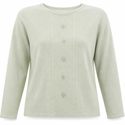Akal Collection Womens Green   Pullover Jumper Size L