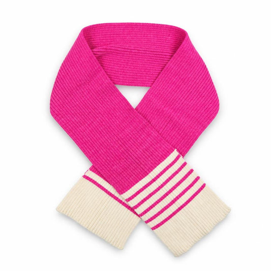 George Girls Pink Striped  Scarf Scarves & Wraps One Size  - size 4 -8
