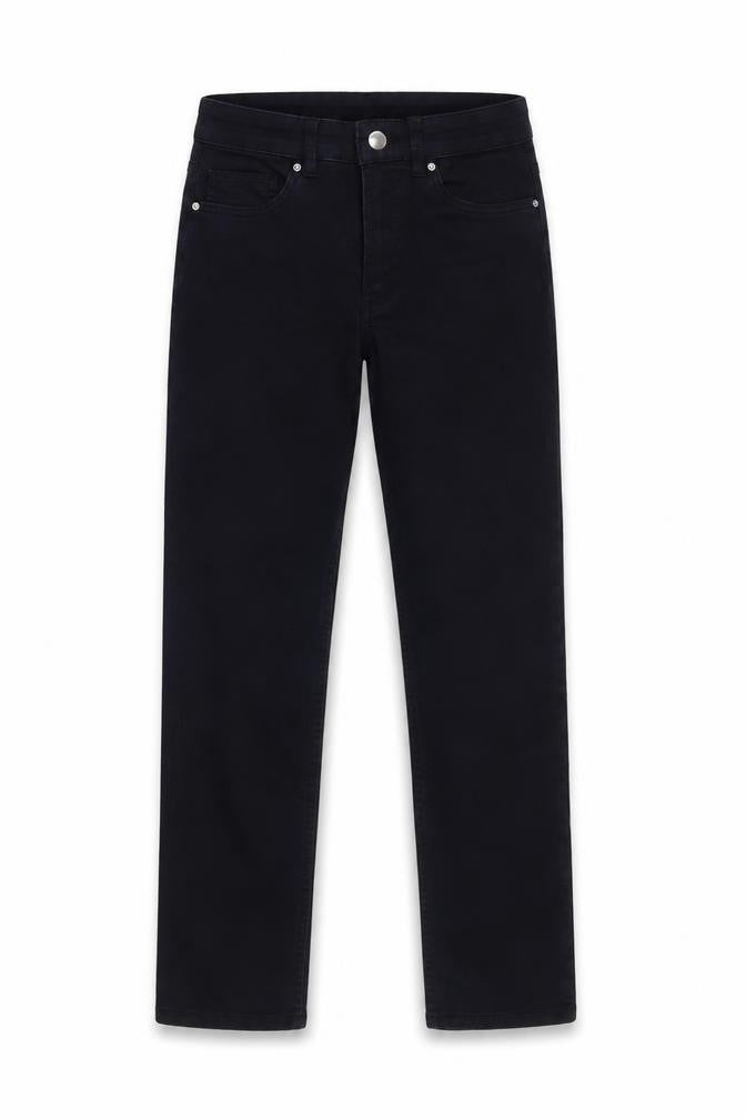 Front view of H&M girls’ blue denim skinny jeans, size S
