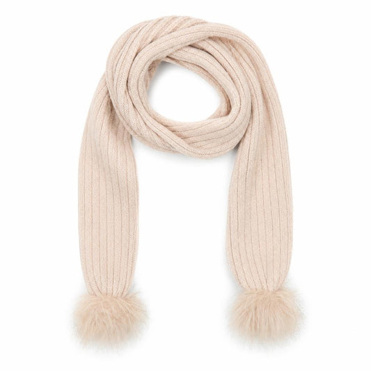 Primark Girls Beige  Knit Scarf Scarves & Wraps One Size