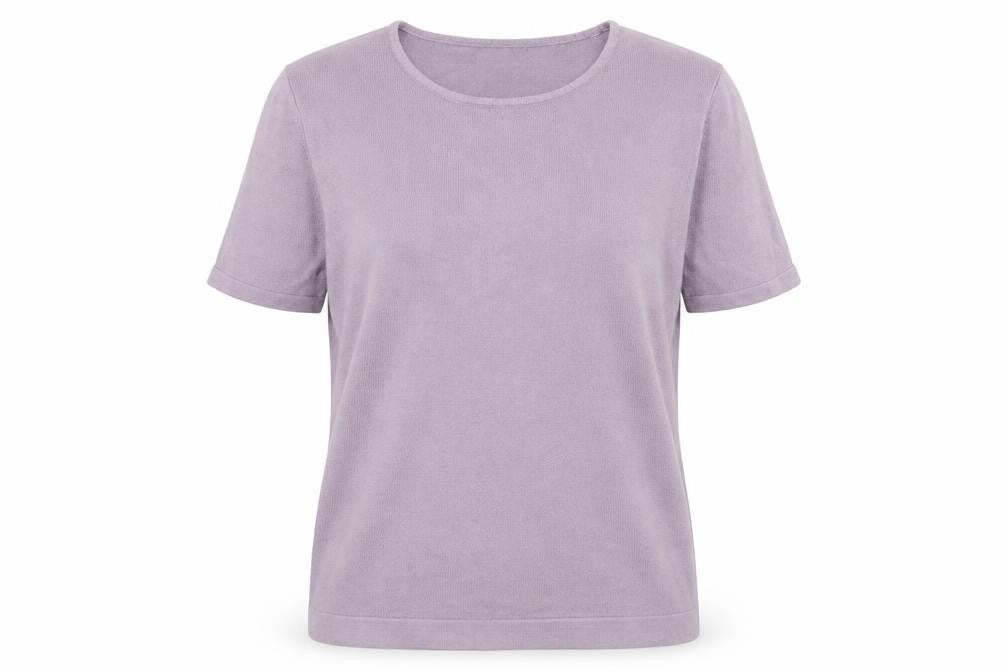 Papaya Womens Purple  Knit Pullover Jumper Size 18