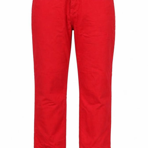 BS JEANS Womens Red   Straight Jeans Size 44 in L31 in