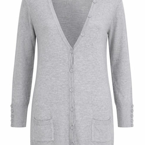 Marks and Spencer Womens Grey   Cardigan Jumper Size 10