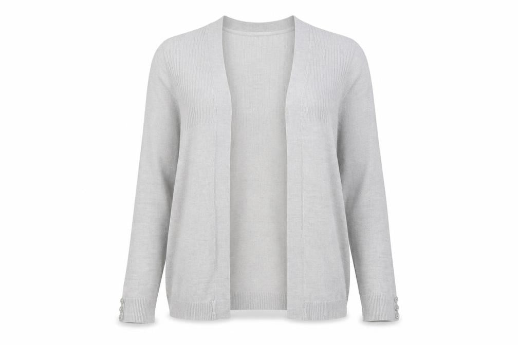 Debenhams Womens Grey   Cardigan Jumper Size 12