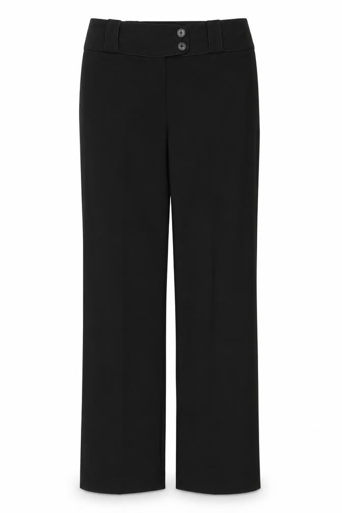 Preworn Womens Black   Trousers  Size 10 L29.5 in