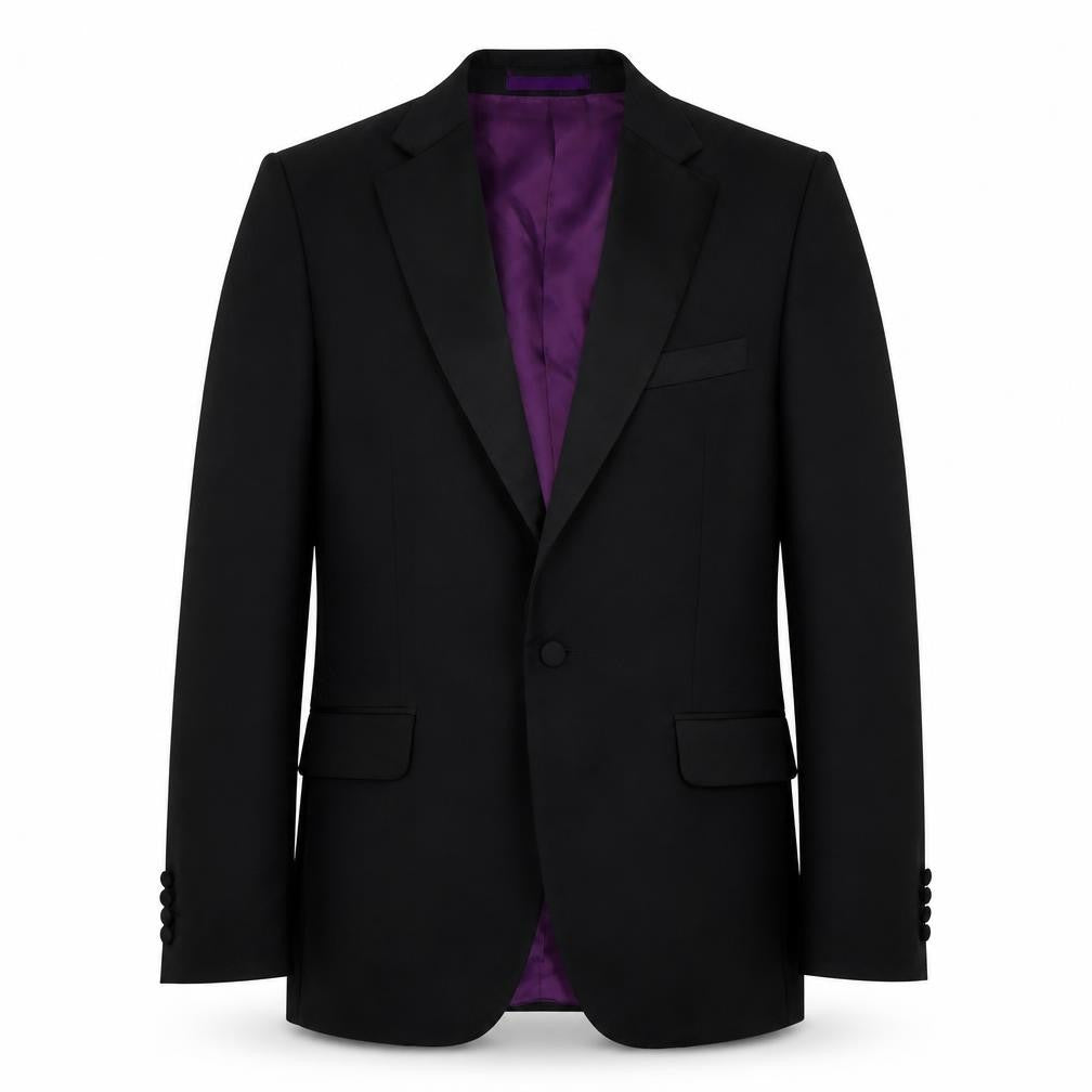 Charlton Gray Mens Black    Blazer Size 36