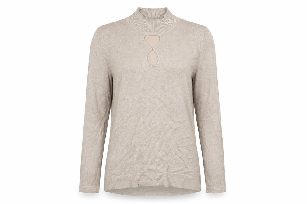 Punt Roma Womens Gold   Basic Blouse Size M