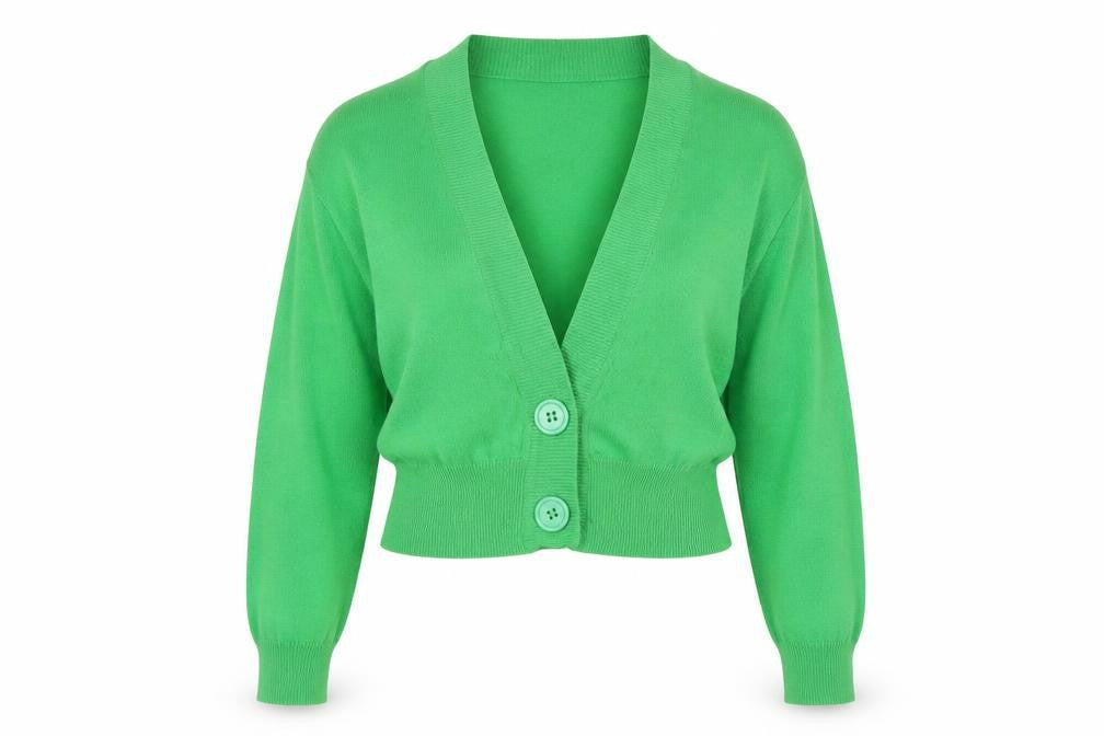 Urban Behavior Womens Green   Cardigan Jumper One Size