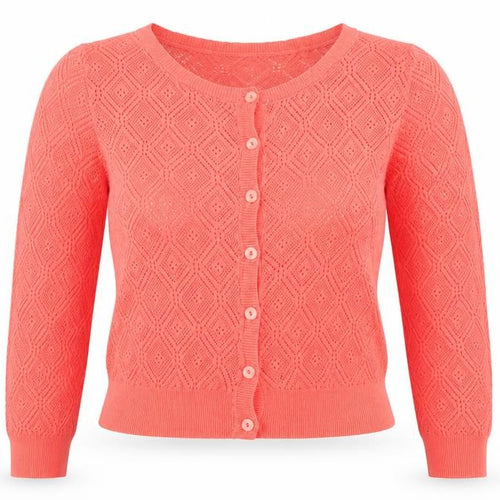 Preworn Womens Pink   Cardigan Jumper Size M