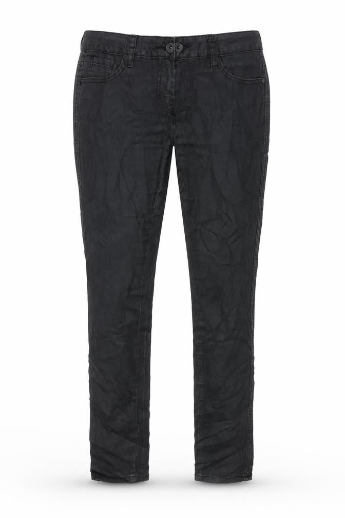 NEXT Womens Black  Denim Skinny Jeans Size 8 L27 in