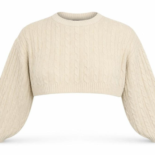 I SAW IT FIRST Womens Beige   Shrug Jumper Size S