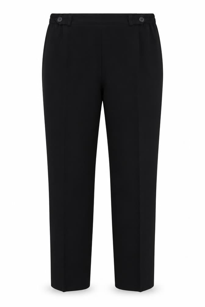 BHS Womens Black   Trousers  Size 14 L25 in