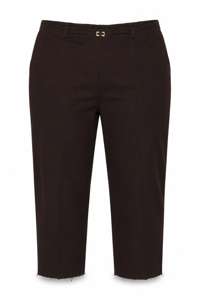 Marks and Spencer Womens Brown   Cargo Trousers Size 20 L23 in